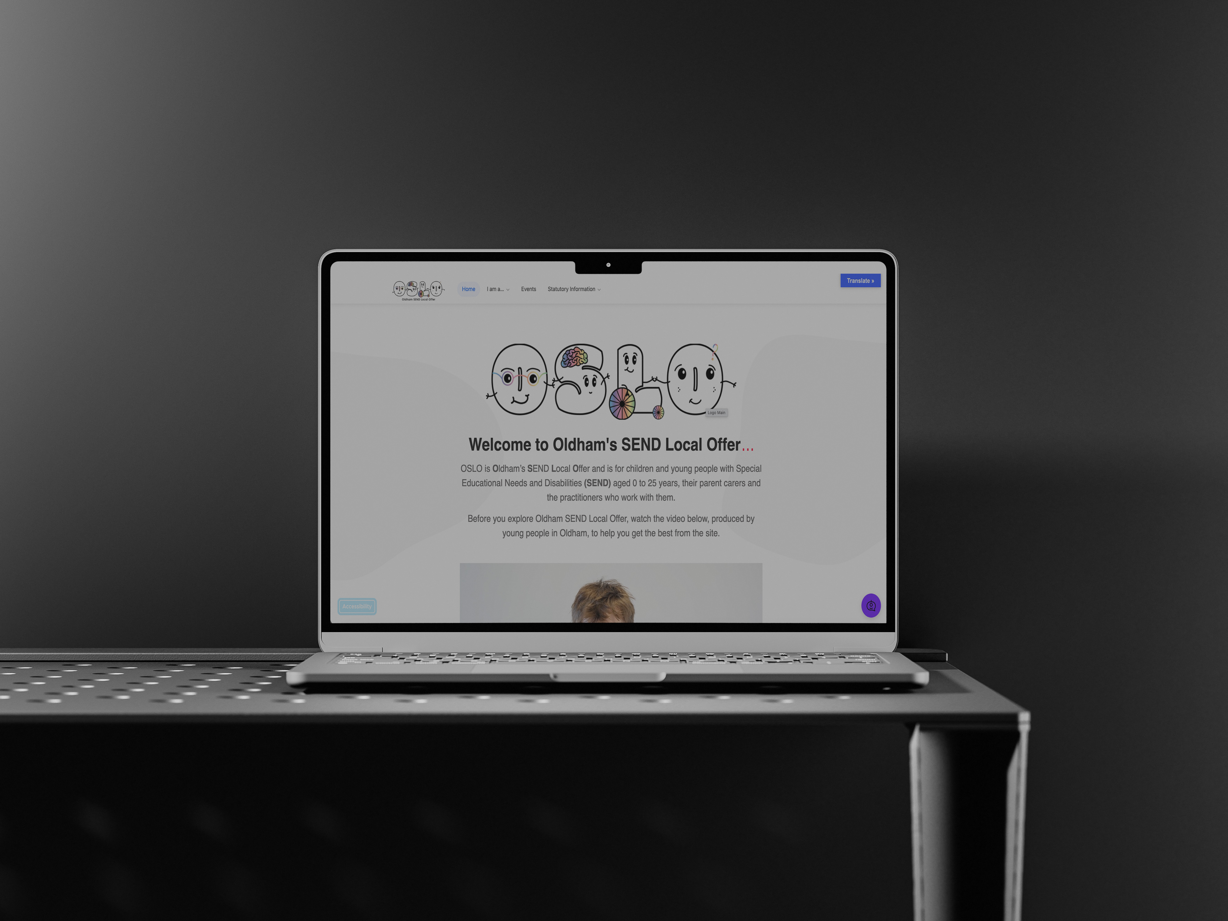Oldham SEND Local Offer website redevelopment by GMCR Media